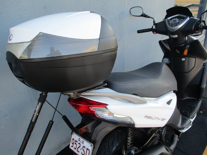 2019 Kymco AGILITY 16+ 200i White