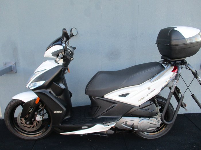 2019 Kymco AGILITY 16+ 200i White