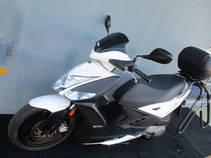 2019 Kymco AGILITY 16+ 200i White