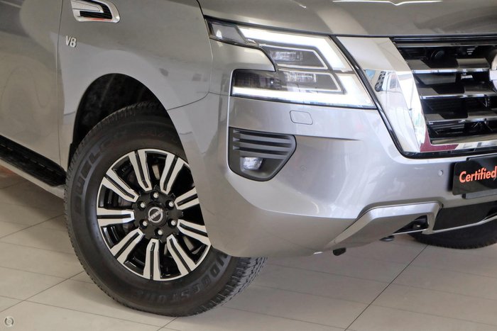 2026 Nissan Patrol Ti Y62 MY26 4X4 Dual Range Gun Metallic
