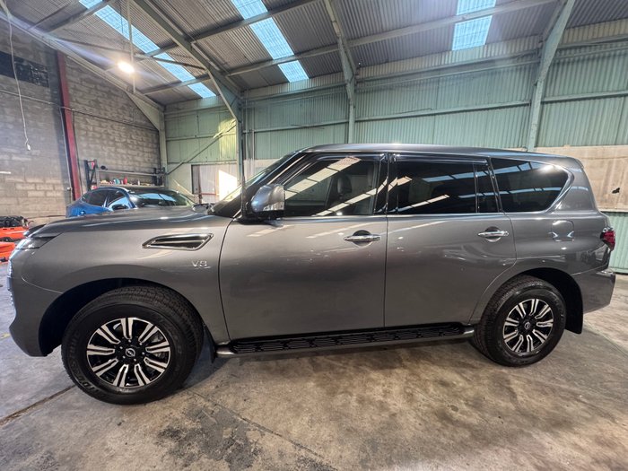 2020 Nissan Patrol Ti Y62 MY20 4X4 Dual Range Grey