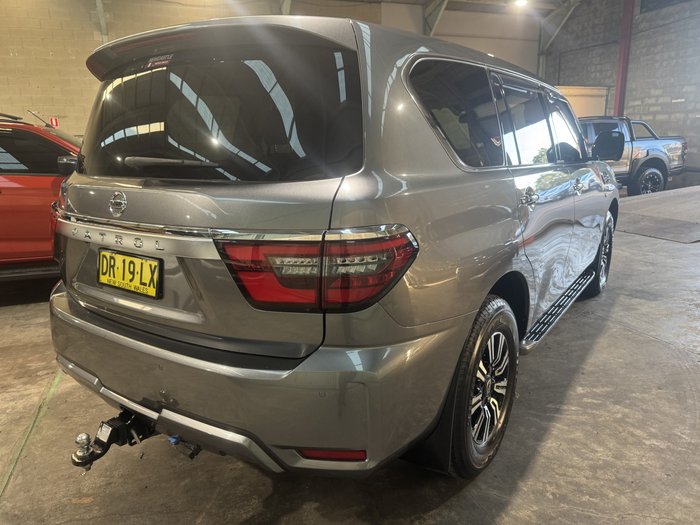 2020 Nissan Patrol Ti Y62 MY20 4X4 Dual Range Grey