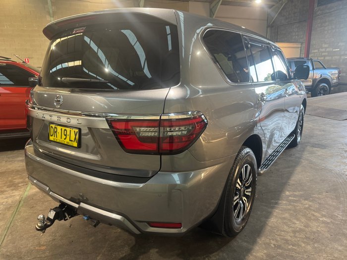 2020 Nissan Patrol Ti Y62 MY20 4X4 Dual Range Grey