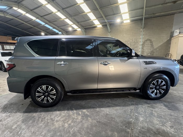2020 Nissan Patrol Ti Y62 MY20 4X4 Dual Range Grey