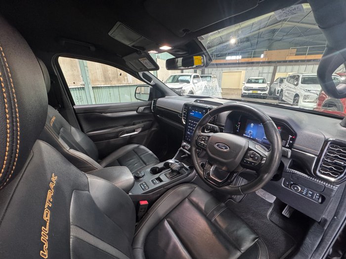 2023 Ford Ranger Wildtrak MY22 4X4 Dual Range Shadow Black