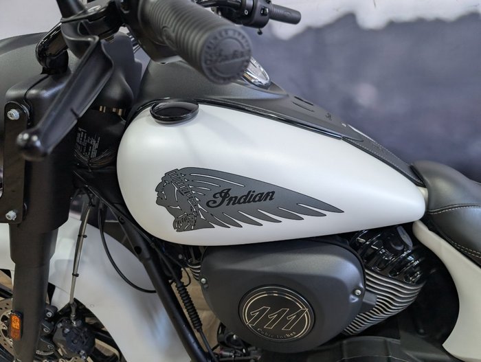 2019 INDIAN SPRINGFIELD DARK HORSE WHITE WHITE