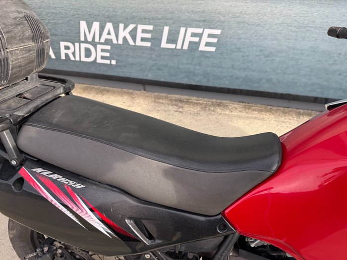 2012 Kawasaki KLR650 (KL650) Red