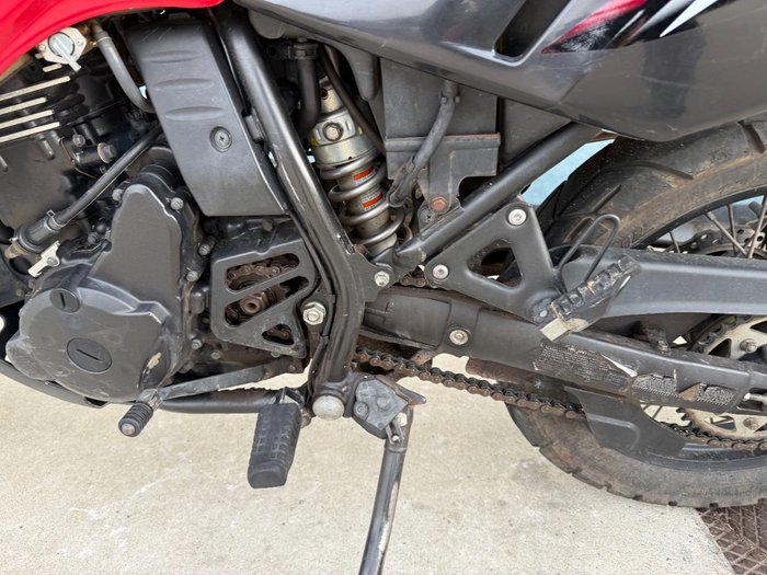2012 Kawasaki KLR650 (KL650) Red