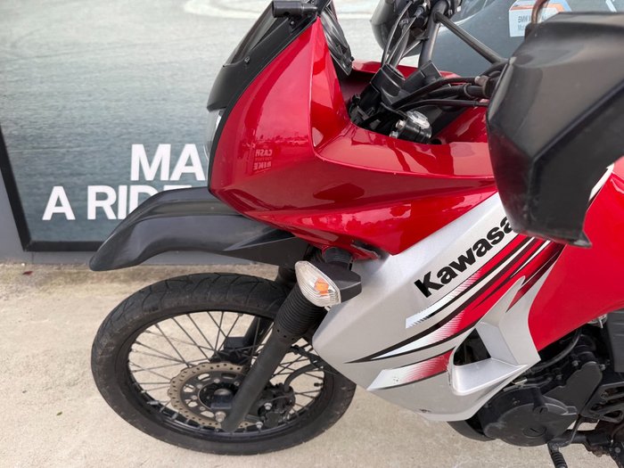 2012 Kawasaki KLR650 (KL650) Red
