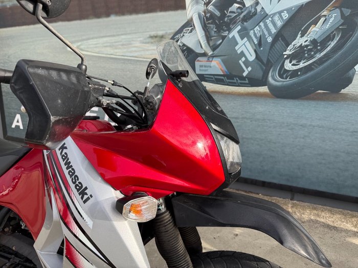 2012 Kawasaki KLR650 (KL650) Red