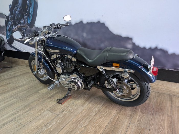 2014 HARLEY-DAVIDSON XL1200C 1200 CUSTOM BLUE