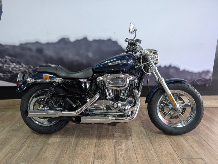 2014 HARLEY-DAVIDSON XL1200C 1200 CUSTOM BLUE