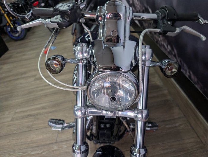 2014 HARLEY-DAVIDSON XL1200C 1200 CUSTOM BLUE