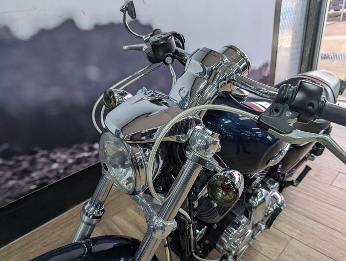 2014 HARLEY-DAVIDSON XL1200C 1200 CUSTOM BLUE