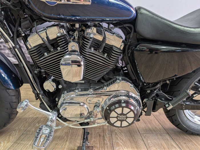 2014 HARLEY-DAVIDSON XL1200C 1200 CUSTOM BLUE