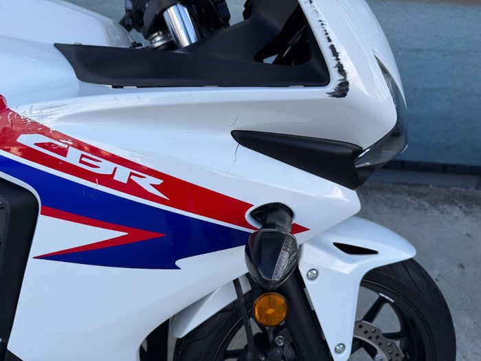 2013 Honda CBR500R White