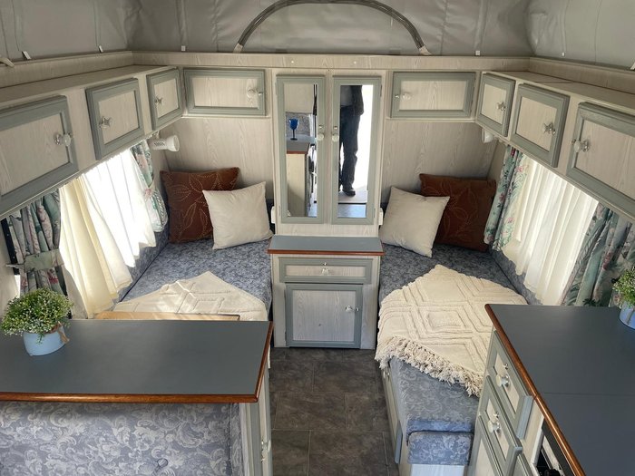 1998 Royal Flair Fulcher - Rear Door - Single Beds