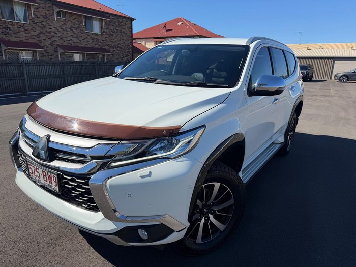 2019 Mitsubishi Pajero Sport Exceed QE MY19 4X4 Dual Range White