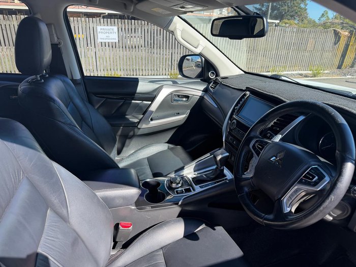 2019 Mitsubishi Pajero Sport Exceed QE MY19 4X4 Dual Range White
