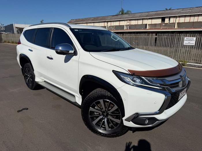 2019 Mitsubishi Pajero Sport Exceed QE MY19 4X4 Dual Range White