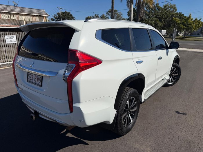 2019 Mitsubishi Pajero Sport Exceed QE MY19 4X4 Dual Range White