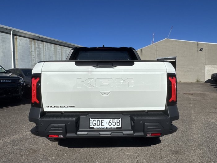 2026 KGM Musso EV 2WD Black Edge O100 MY26 Grand White