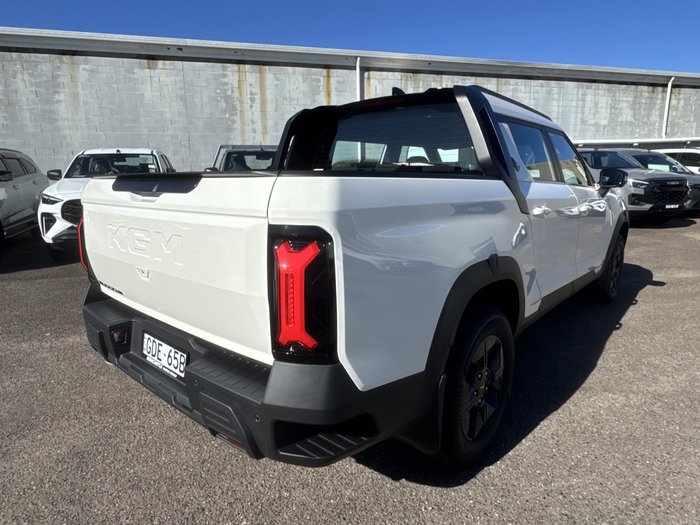 2026 KGM Musso EV 2WD Black Edge O100 MY26 Grand White