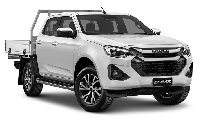 2026 Isuzu D-MAX LS-U MY25.5 4X4 Dual Range Mineral White