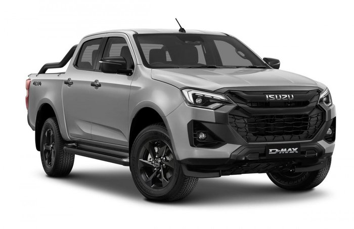 2026 Isuzu D-MAX X-RIDER MY25.5 4X4 Dual Range Mercury Silver Metallic