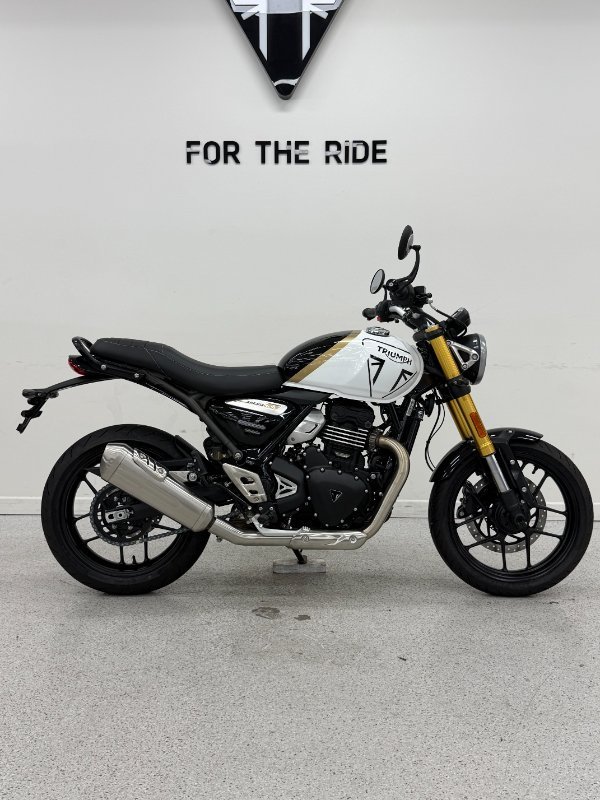 2026 Triumph SPEED 400 WHITE