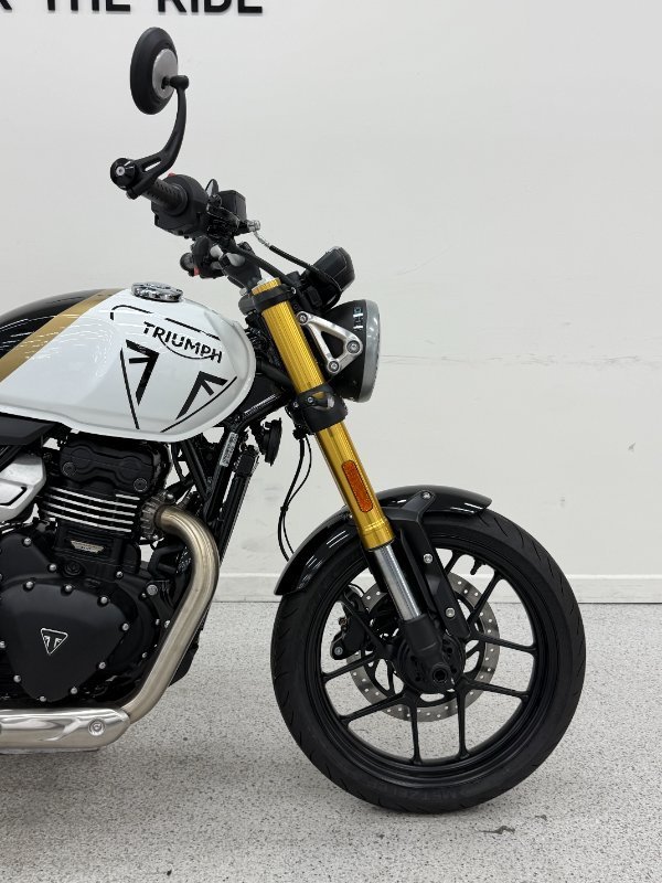 2026 Triumph SPEED 400 WHITE