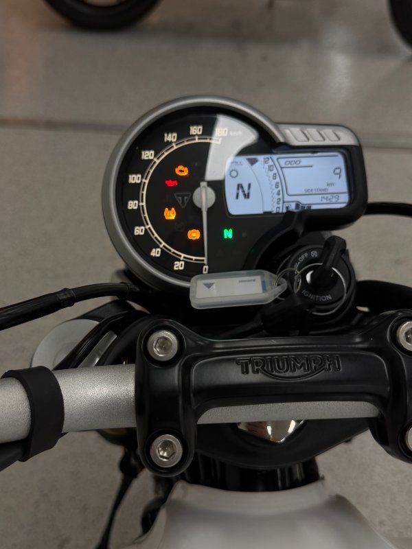 2026 Triumph SPEED 400 WHITE