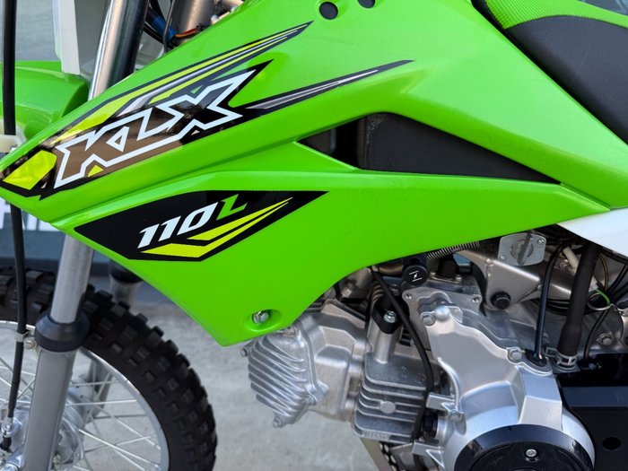 2018 Kawasaki KLX110 Green