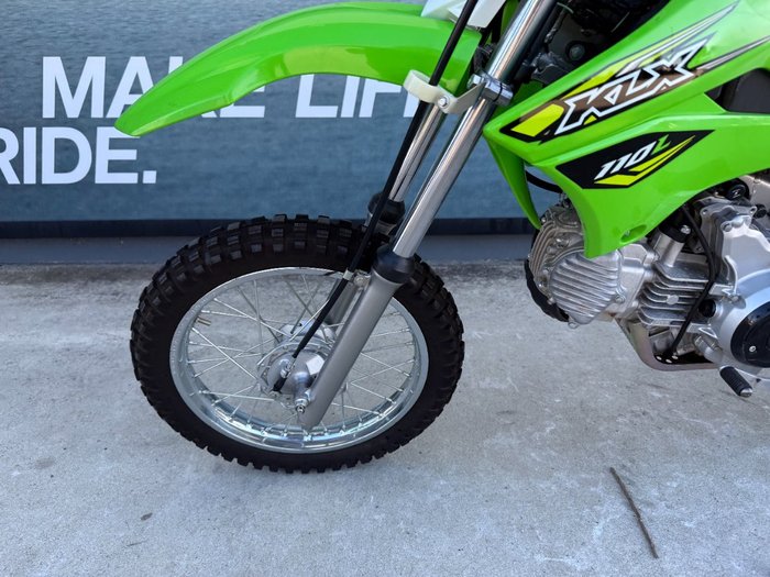 2018 Kawasaki KLX110 Green