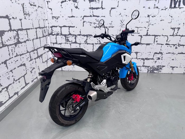 2018 Honda Grom (MSX125) MSX Blue