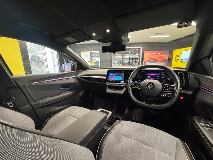 2024 Renault Megane E-Tech Techno EV60 XCB MY24 Rafale Grey and Diamond Black