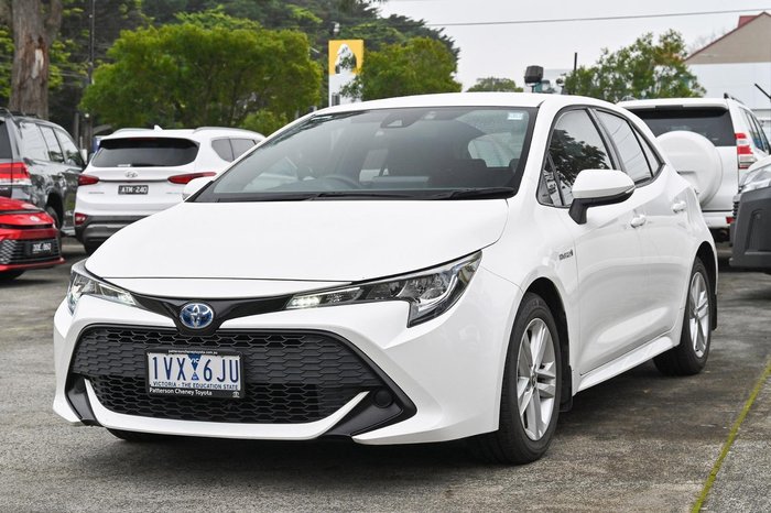 2022 Toyota Corolla Ascent Sport Hybrid ZWE211R Glacier White