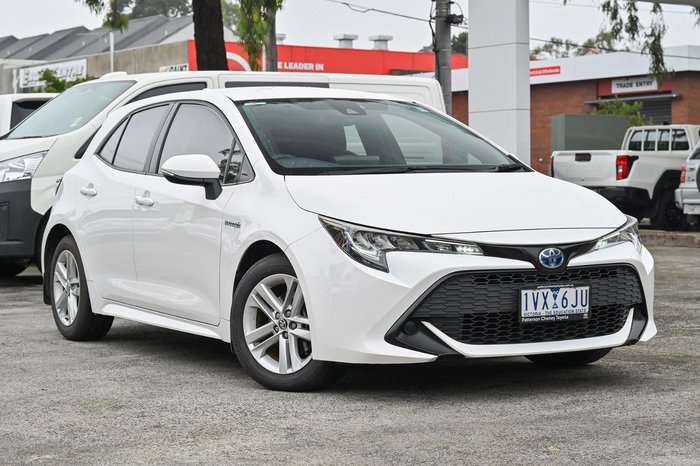 2022 Toyota Corolla Ascent Sport Hybrid ZWE211R Glacier White