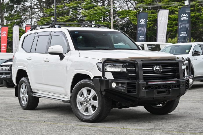 2023 Toyota Landcruiser GXL FJA300R 4X4 Dual Range Glacier White