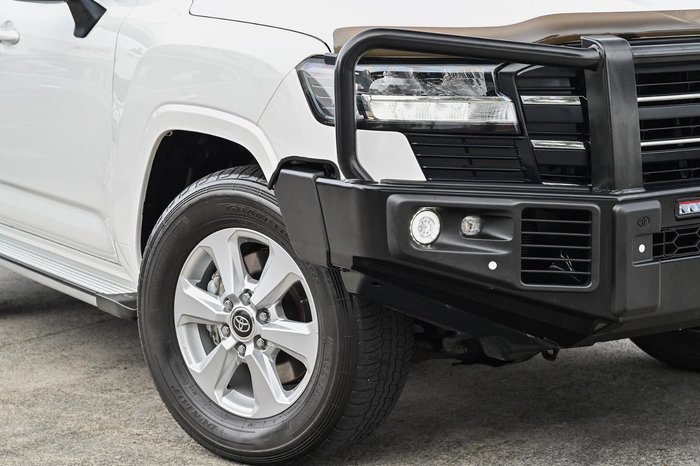 2023 Toyota Landcruiser GXL FJA300R 4X4 Dual Range Glacier White