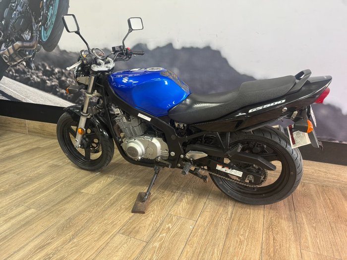2009 Suzuki GS500 BLUE