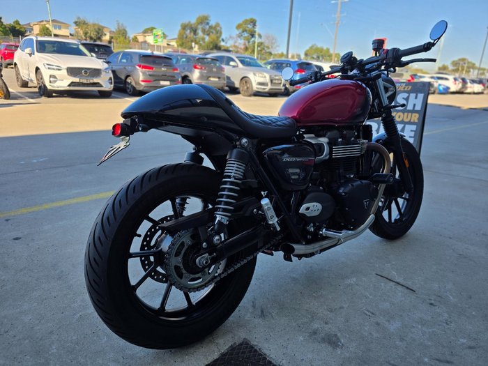 2024 Triumph BONNEVILLE SPEED TWIN Red
