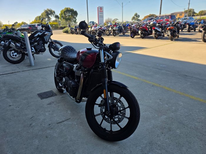 2024 Triumph BONNEVILLE SPEED TWIN Red