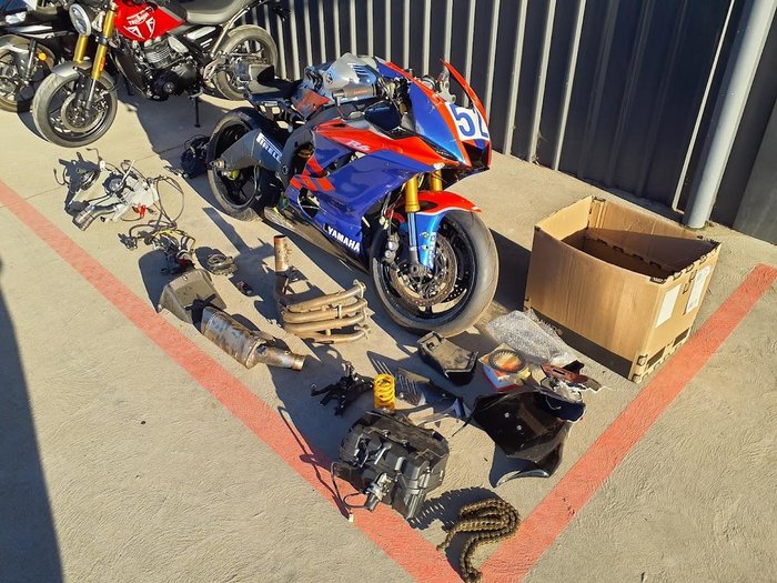 2017 Yamaha YZF-R6 R6 Blue