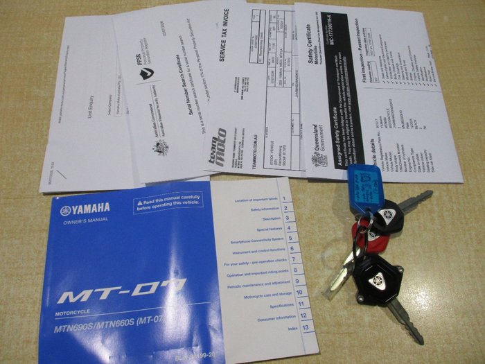 2025 Yamaha 2025 YAMAHA 655CC MT07LA Black