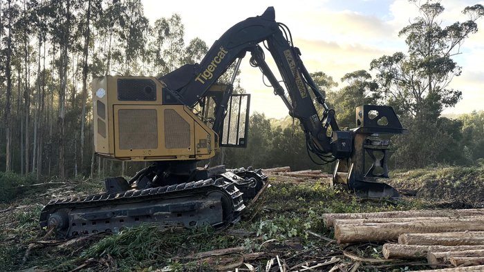 2018 Tigercat L822D Yellow