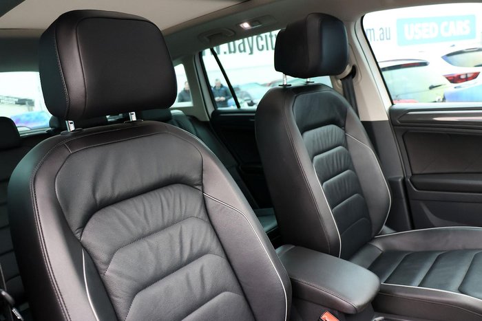 2018 Volkswagen Tiguan 162TSI Highline 5N MY19 Four Wheel Drive Pure White