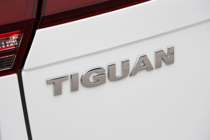 2018 Volkswagen Tiguan 162TSI Highline 5N MY19 Four Wheel Drive Pure White