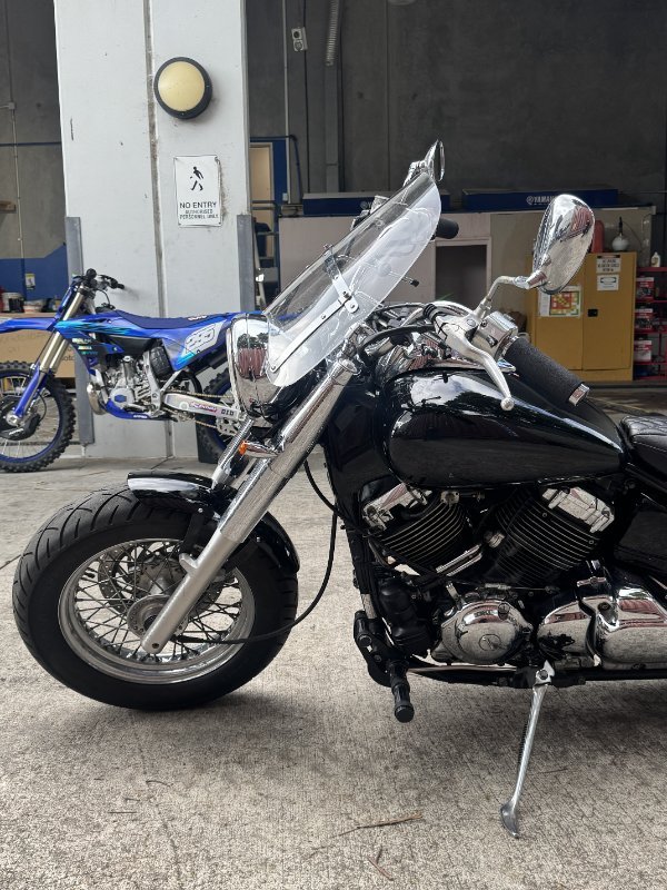 2005 Yamaha XVS650 Black