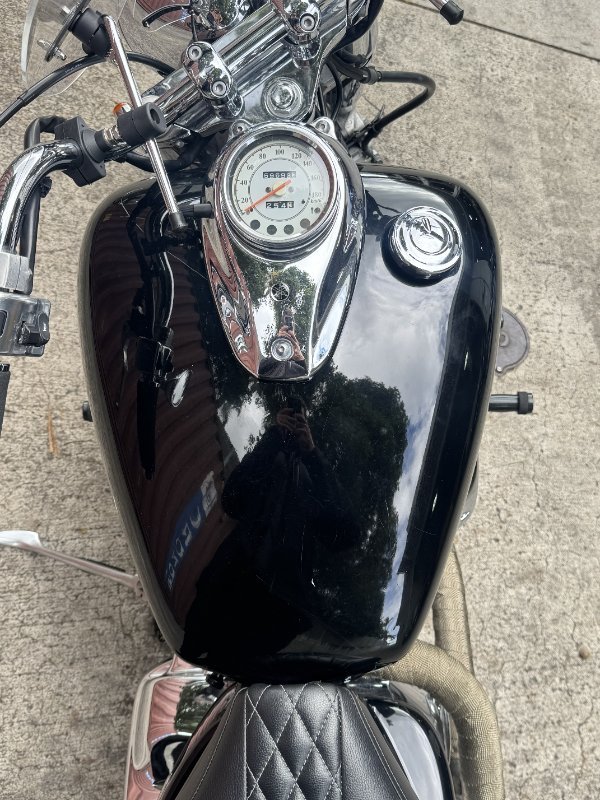 2005 Yamaha XVS650 Black